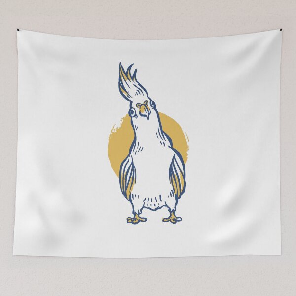 Item preview, cockatiel bird designed and sold by DerSenat.