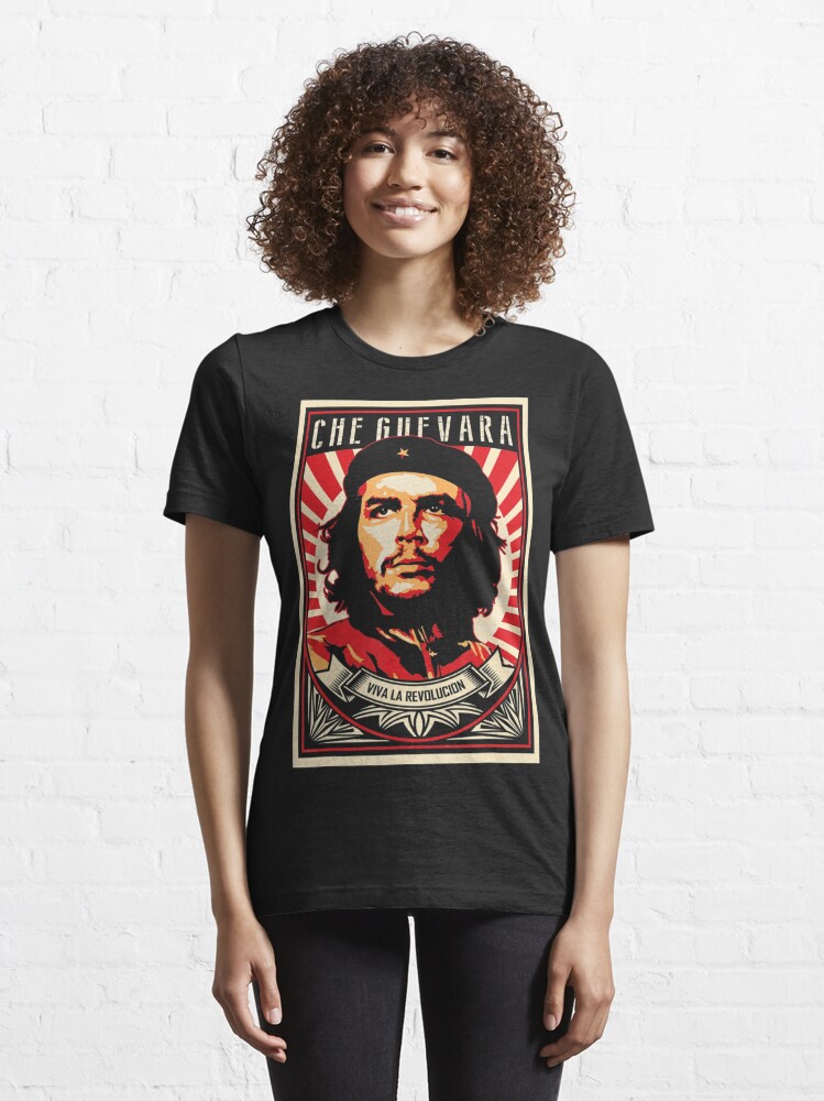 Che Guevara Viva La Revolucion Retro Vintage Style T-Shirt