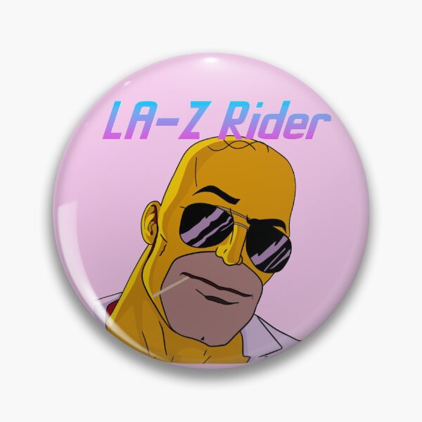 Item preview, LA-Z Rider; Miami Vice Homer designed and sold by ThoseSimpsonsMoments.