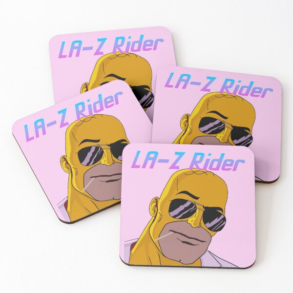 Item preview, LA-Z Rider; Miami Vice Homer designed and sold by ThoseSimpsonsMoments.