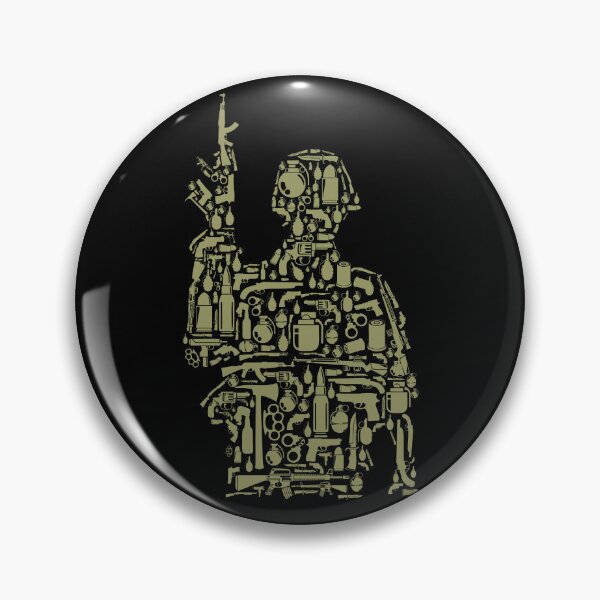 Item preview, Soldier Pattern designed and sold by VibrantGifts.