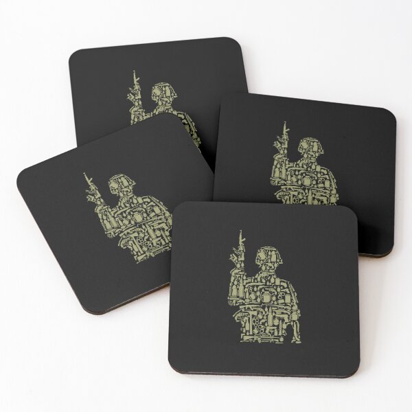 Item preview, Soldier Pattern designed and sold by VibrantGifts.