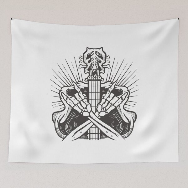 Item preview, skeleton guitar designed and sold by DerSenat.