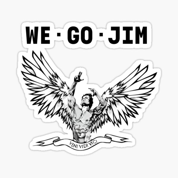 Anya We Go Jim Sticker for Sale by acxia  Redbubble