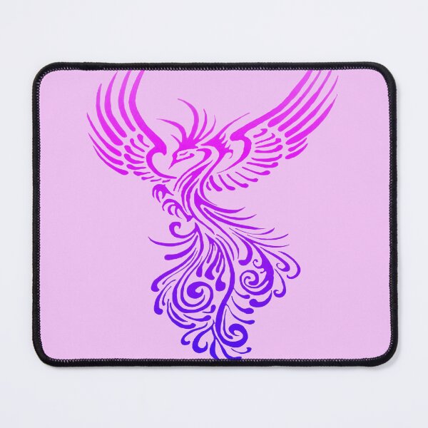 Item preview, Artistic Phoenix Pink Lilac Color Blend designed and sold by taiche.