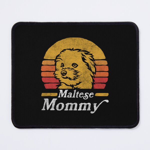 Item preview, Retro Vintage Maltese Mommy designed and sold by More Cute Dogs.