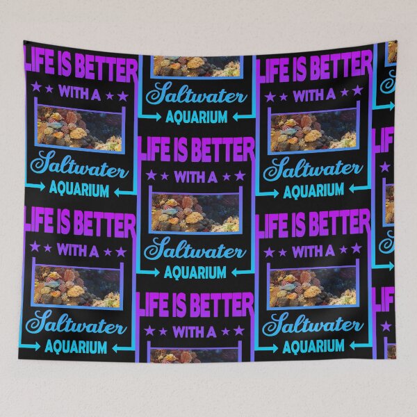 Item preview, Life is better with a saltwater aquarium  designed and sold by BaileyMar28311.
