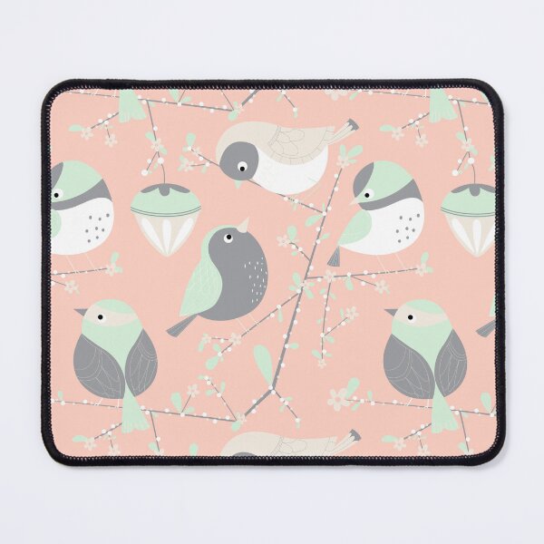 Item preview, Copy of Chubby birds on branch repeat  pattern designed and sold by Angela Sbandelli.