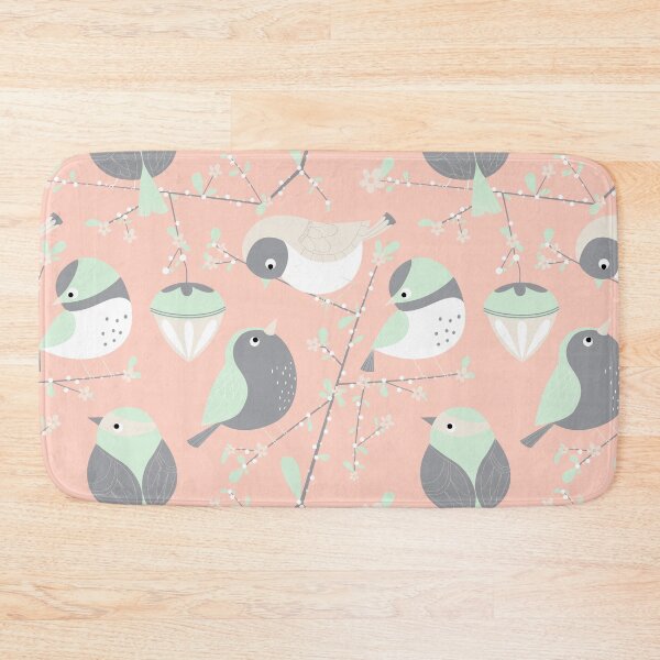 Item preview, Copy of Chubby birds on branch repeat  pattern designed and sold by Angela Sbandelli.