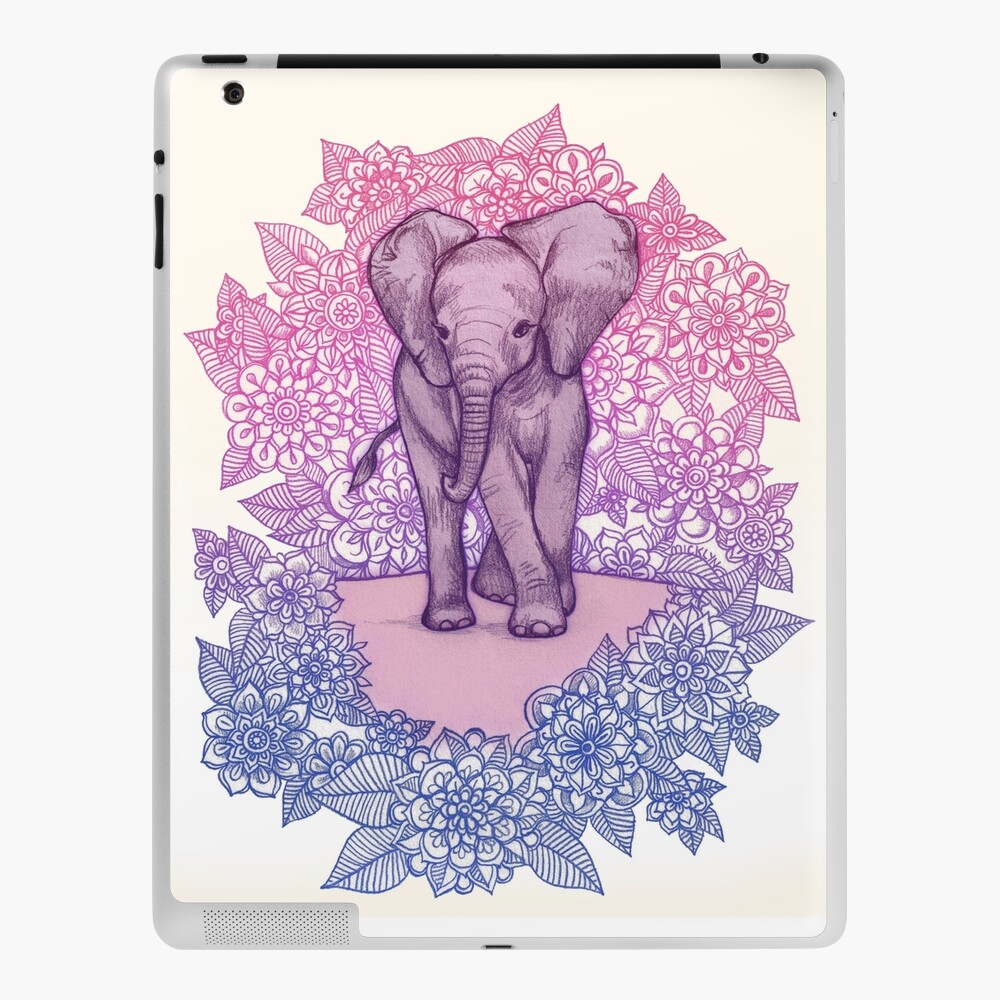 Elephant-Inspired Oakland A's Design iPad Case & Skin for Sale by