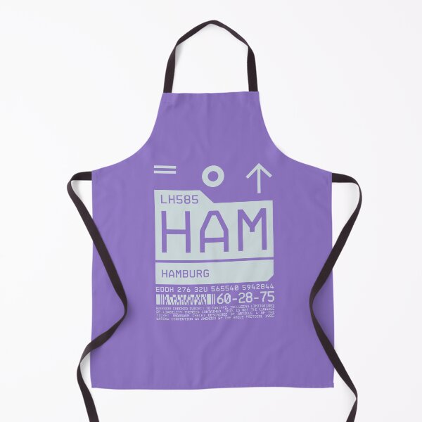 Item preview, Luggage Tag C - HAM Hamburg Germany designed and sold by VoodooCircus.