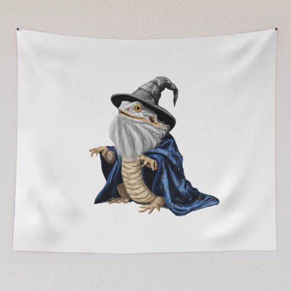 Item preview, Lizard Wizard designed and sold by Kaamalauppias.