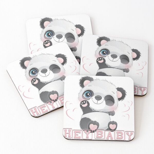 Item preview, Hey Baby, Adorable Baby Girl Panda designed and sold by lucidfrog.