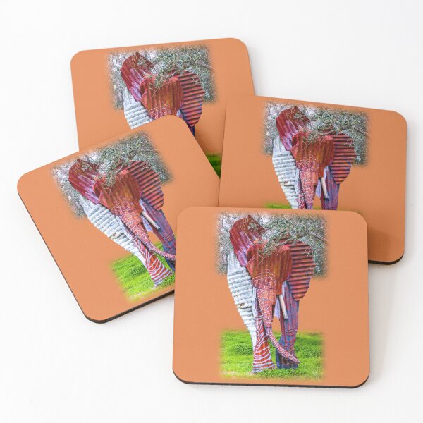 Item preview, Corrugated iron elephant designed and sold by indiafrankk.