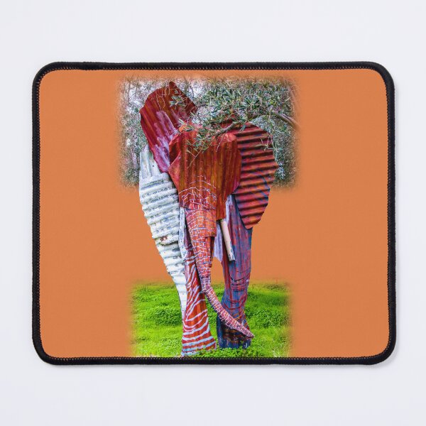 Item preview, Corrugated iron elephant designed and sold by indiafrankk.