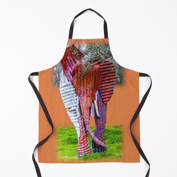 Item preview, Corrugated iron elephant designed and sold by indiafrankk.