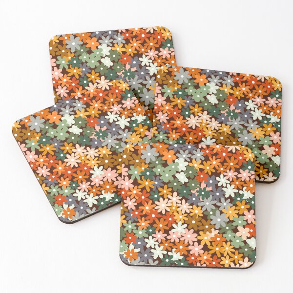 Item preview, 70s Ombre Flower Flied designed and sold by TigaTiga.