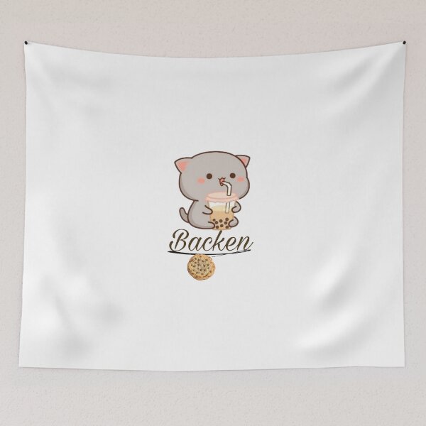 Item preview, Cat Making Biscuits  designed and sold by tatouma-shopp.