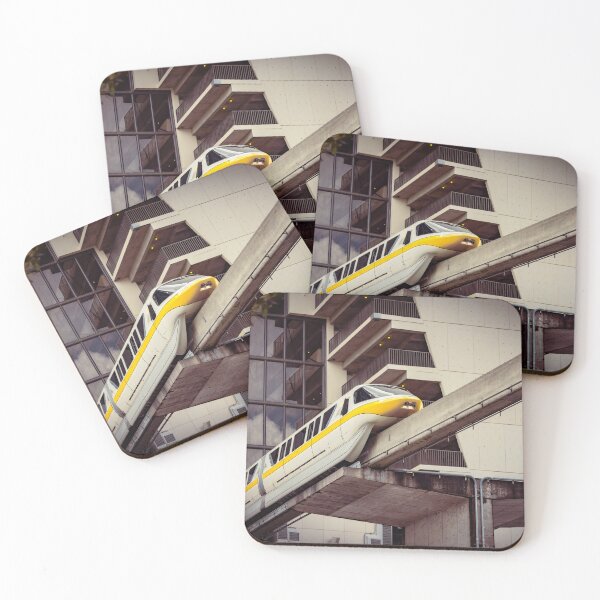 Item preview, Yellow Monorail Exiting Building designed and sold by Enzwell.