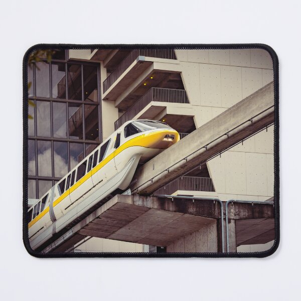 Item preview, Yellow Monorail Exiting Building designed and sold by Enzwell.