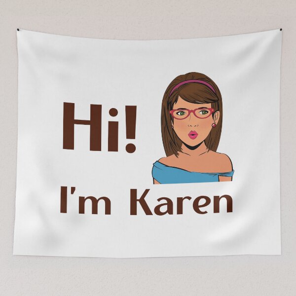 Item preview, Hi! I'm Karen.  designed and sold by trendingatees.