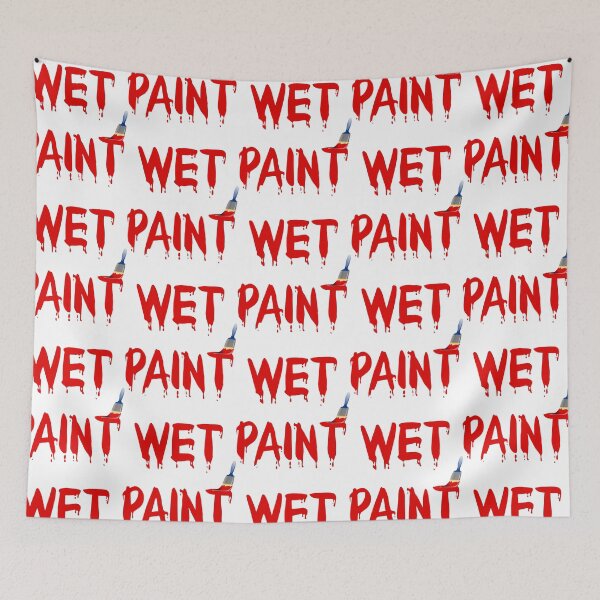 Item preview, WET PAINT designed and sold by DomGDesign.