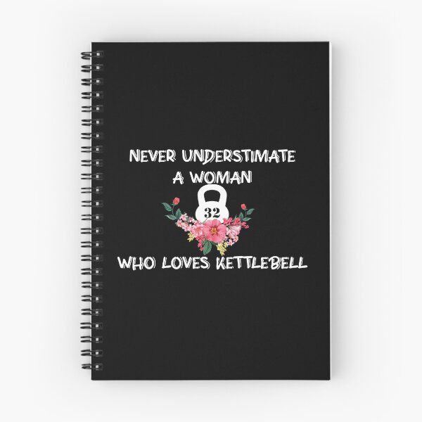 Item preview, Never Understimate A Woman Who Loves Kettlebell designed and sold by minstore.