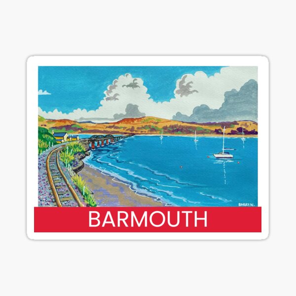 Vist Barmouth Sticker