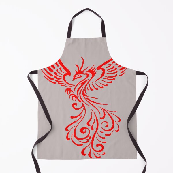 Item preview, Fictional Phoenix Creature In Flight Artistic Illustration Red designed and sold by taiche.