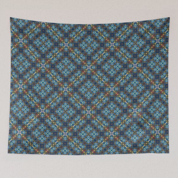 Item preview, Forged By The Sea Ocean Tessellation Art 62 designed and sold by Shape-And-Color.