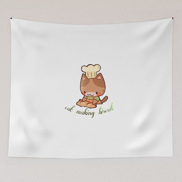 Item preview, Cat Making Biscuits  designed and sold by tatouma-shopp.