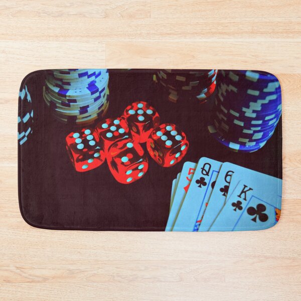 Artikelvorschau, Pokerkarten Würfelchips entworfen und verkauft von BlissHeaven.