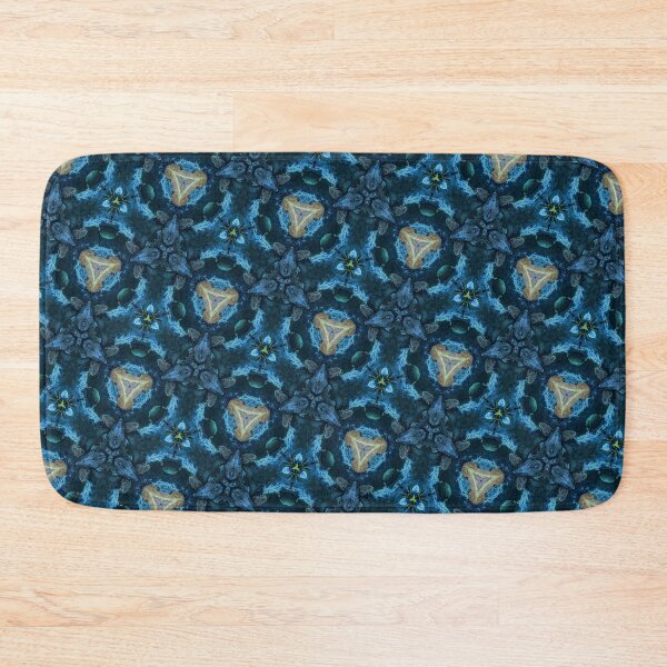 Item preview, Forged By The Sea Ocean Tessellation Art 72 designed and sold by Shape-And-Color.