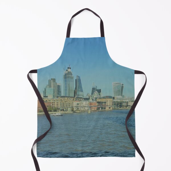 Item preview, Soft scenic view from London Blackfriars train station designed and sold by ray-designs-.