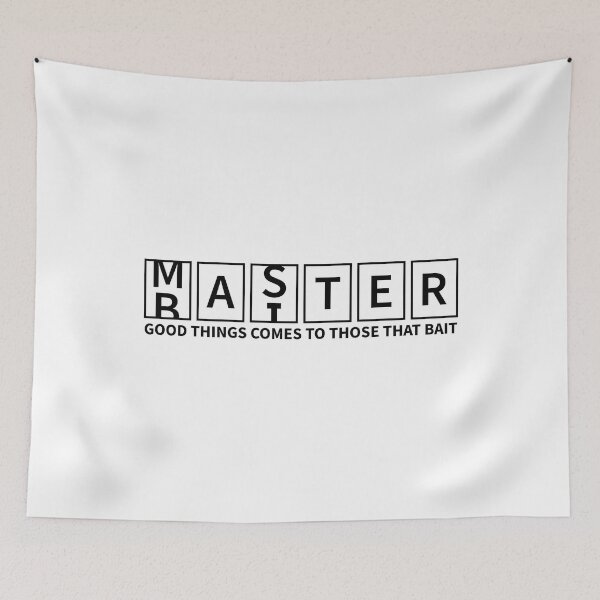 Item preview, Master Baiter Double Meaning Fishing Design designed and sold by RaybenMedia.