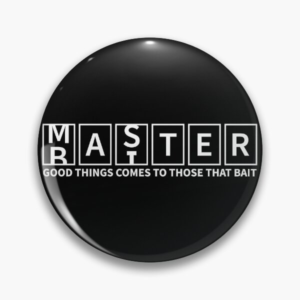 Item preview, Master Baiter Double Meaning Fishing Design designed and sold by RaybenMedia.