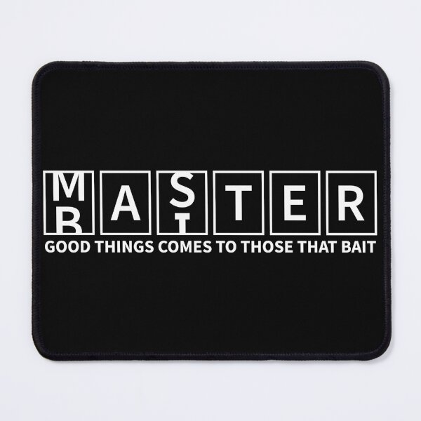 Item preview, Master Baiter Double Meaning Fishing Design designed and sold by RaybenMedia.