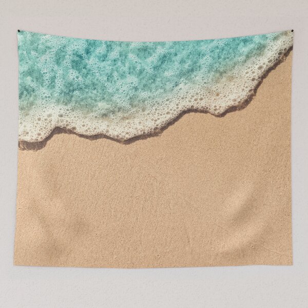 Item preview, Wave on the sand designed and sold by OrionPhotograph.