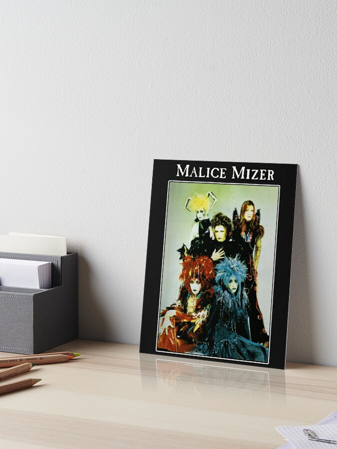 Malice mizer merveilles era band picture (visual kei j rock band with gackt  & mana) | Art Board Print