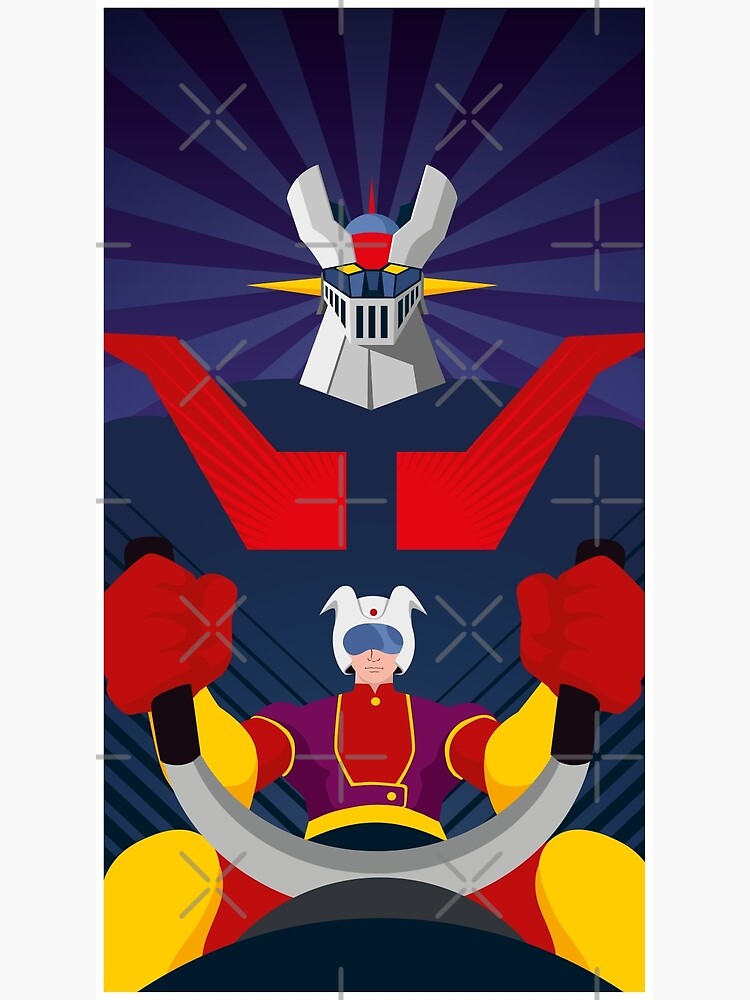 Mazinga Z - Graphic Poster for Sale by yexart