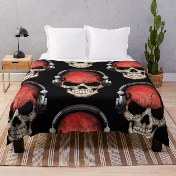 Item preview, Dark Skull Deejay with Indonesian Flag designed and sold by TylerWhit53762.