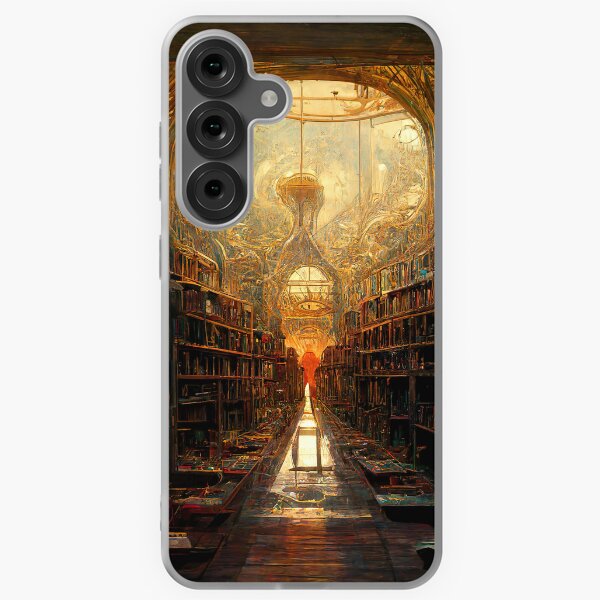 Item preview, Library at the end of time designed and sold by Gorilla-Prints.