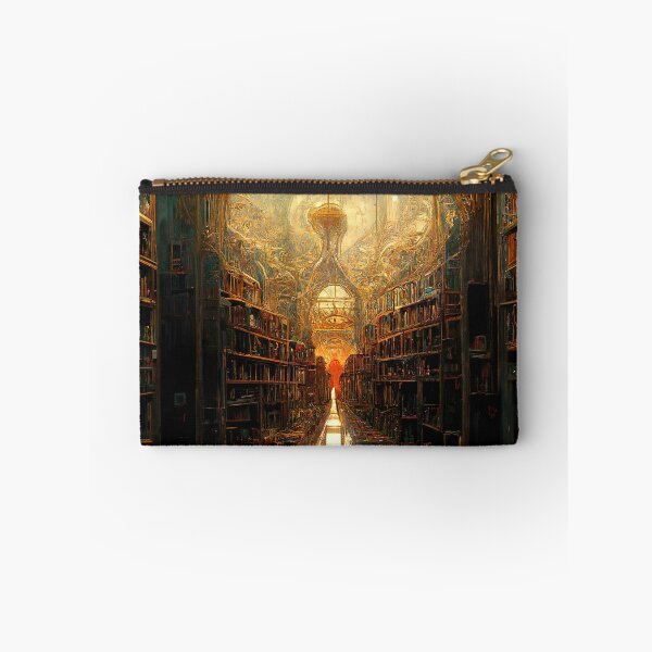 Item preview, Library at the end of time designed and sold by Gorilla-Prints.