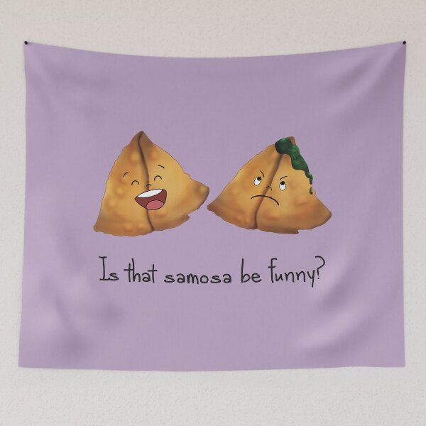 Item preview, Silly Samosas designed and sold by AcquavitaArt.