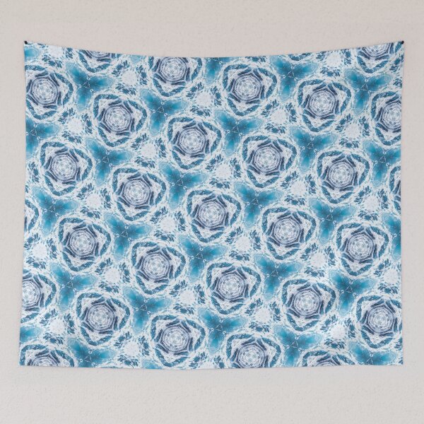 Item preview, Forged By The Sea Ocean Tessellation Art 94 designed and sold by Shape-And-Color.