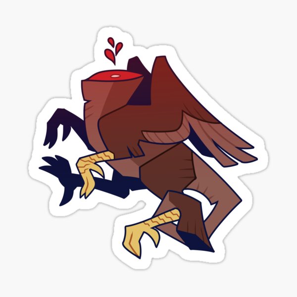 Headless Bird Sticker