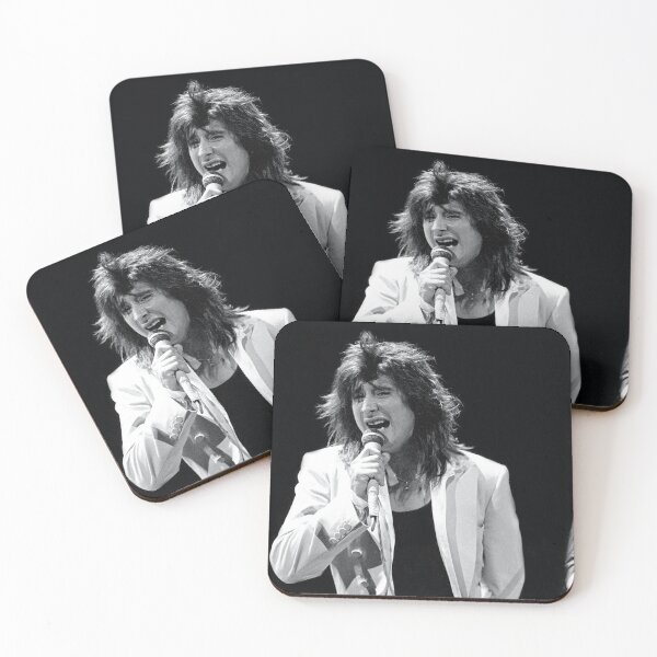 Item preview, Steve Perry - BW Photograph designed and sold by ConcertImages.