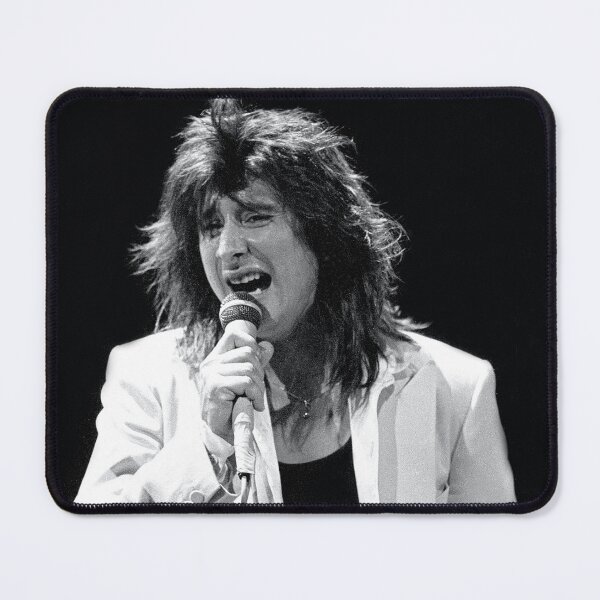 Item preview, Steve Perry - BW Photograph designed and sold by ConcertImages.