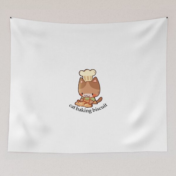 Item preview, Cat Making Biscuits  designed and sold by tatouma-shopp.