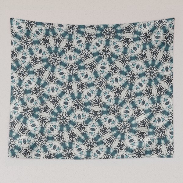 Item preview, Forged By The Sea Ocean Tessellation Art 100 designed and sold by Shape-And-Color.
